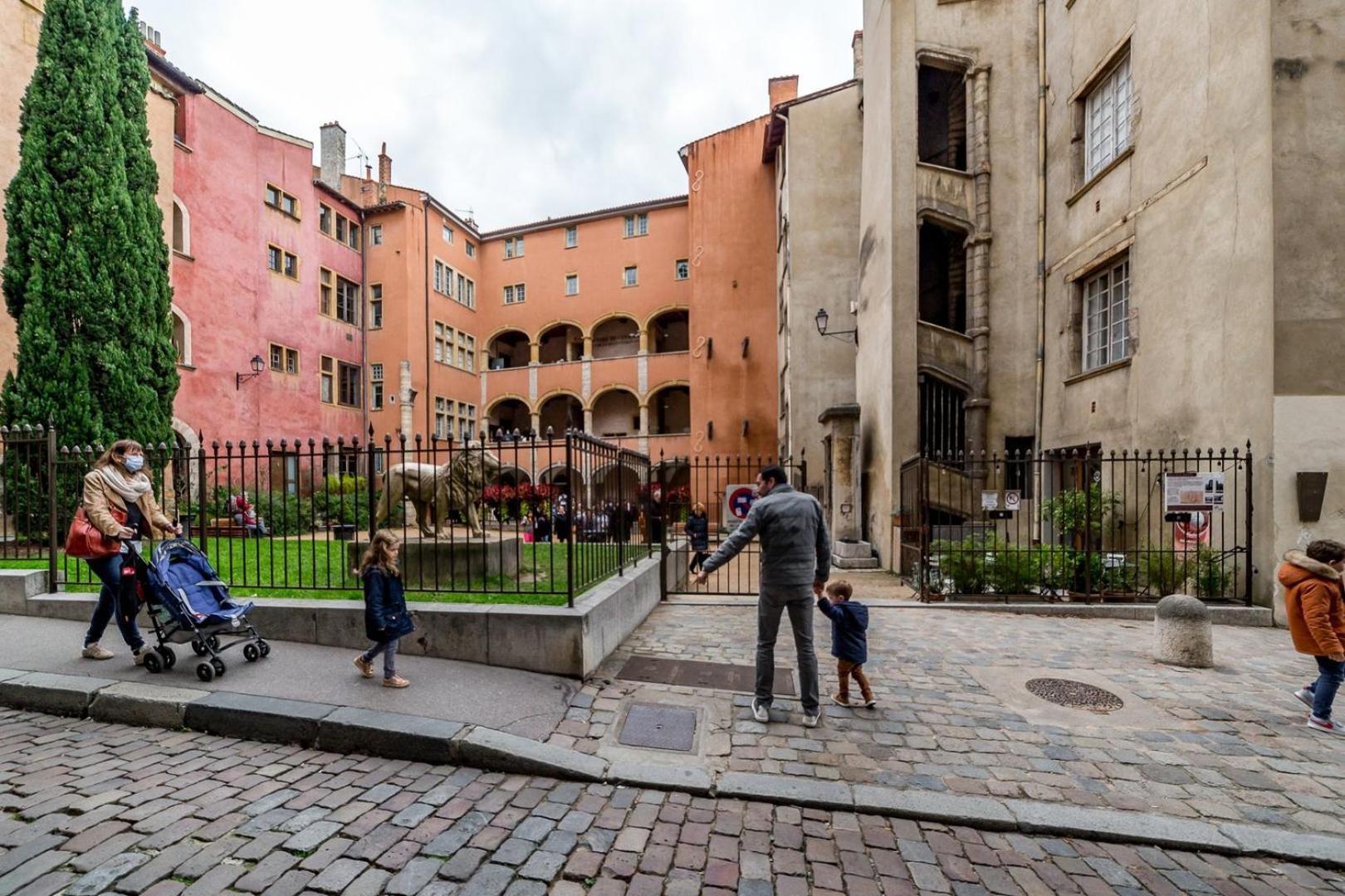 Appartamento La Loge Des Avocats Du Vieux Lyon Ail Esterno foto
