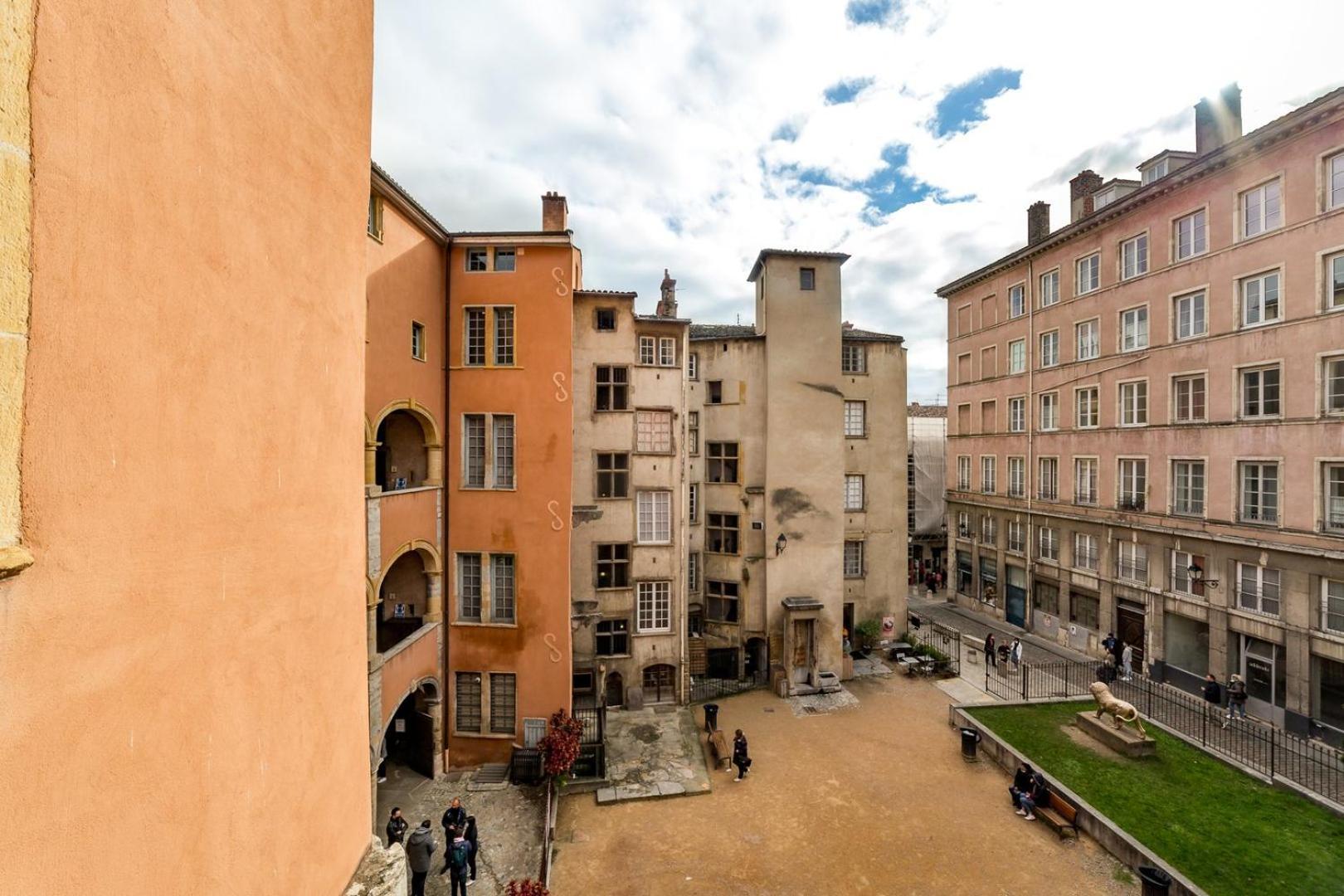 Appartamento La Loge Des Avocats Du Vieux Lyon Ail Esterno foto