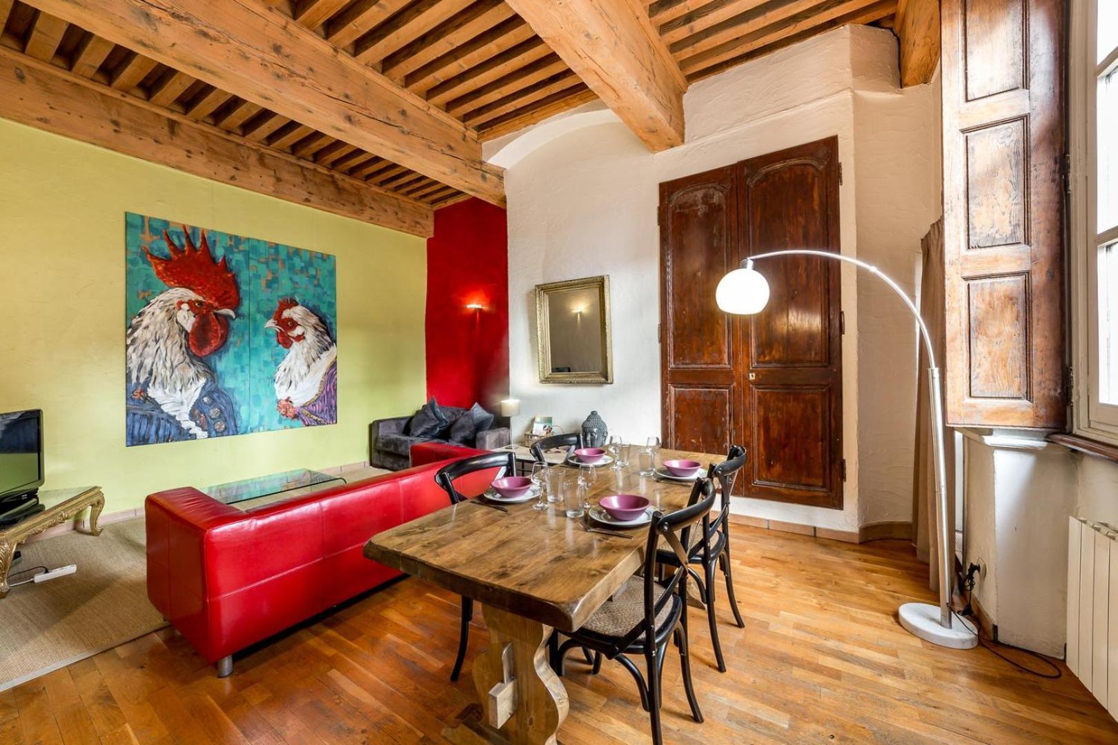 Appartamento La Loge Des Avocats Du Vieux Lyon Ail Esterno foto